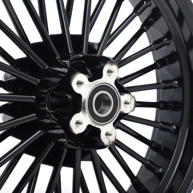 16x3.0 Rear Casting Wheel Fat Spoke for Harley Davidson Touring Dyna Softail Sportster
