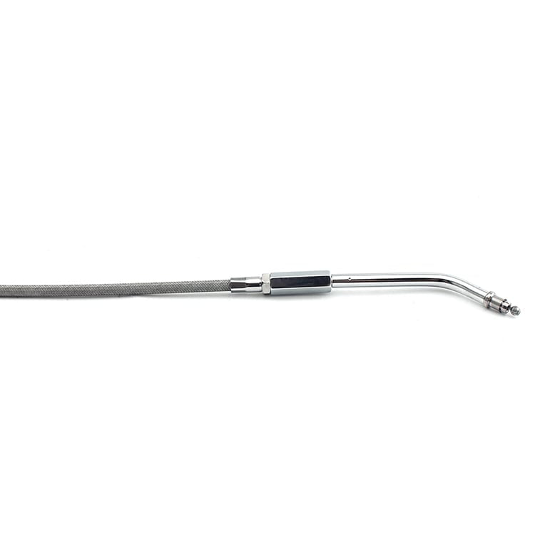 PVC and Stainless Steel Throttle and Idle Cable Lines For Harley Davidson XL1200C Custom 1996 - 2006