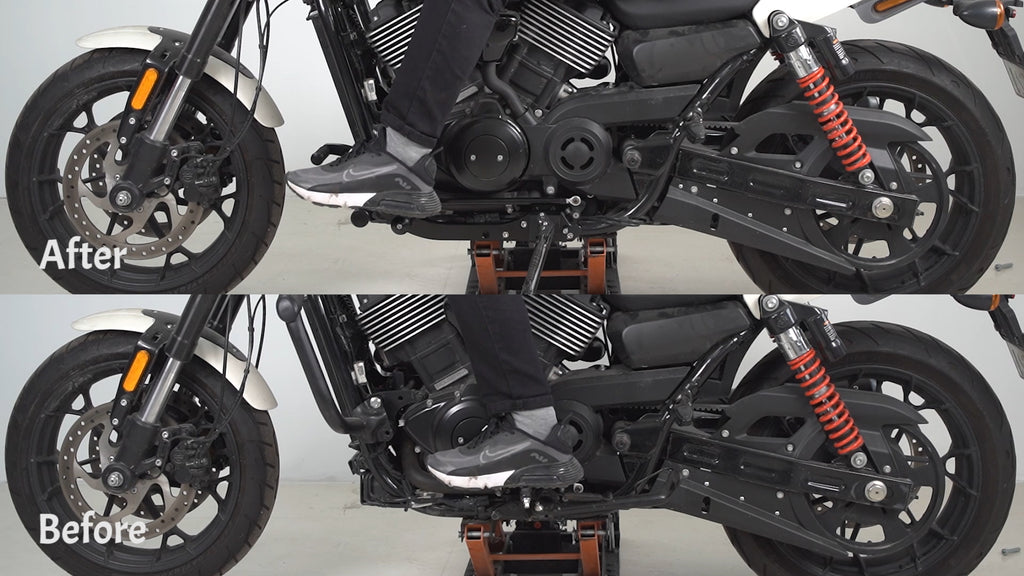 How To Installation forward control kits for Harley-Davidson XG 750 A street rod.