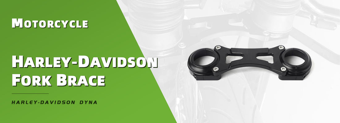 CNC Finishing Fork Brace for Harley Dyna