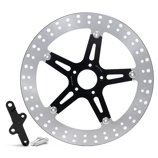 15 Inch Front Brake Disc Rotor & Adapter for Harley Davidson Softail 2018-UP