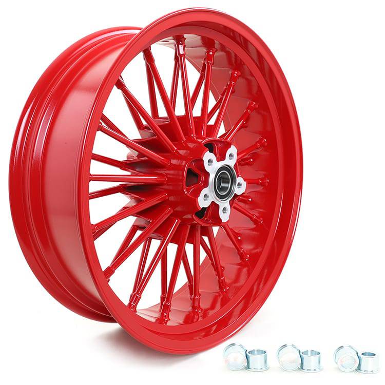 2000-2010 Front Rear Dual Disc Wheel For Harley-Davidson Softail FXST Standard, Custom, Night Train, Springer