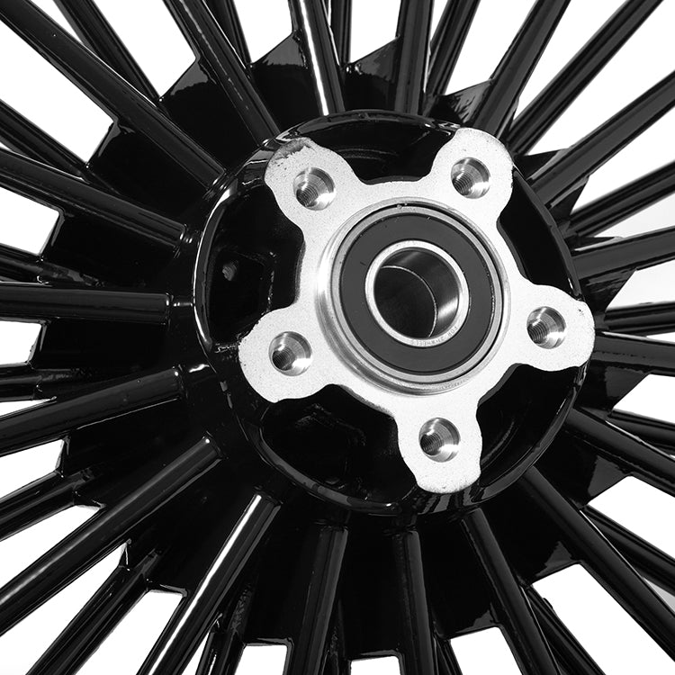19" Front 16" Rear Dual disc Spoke Wheels Set For Harley Sportster Iron XL883N XL1200N 2000-2023