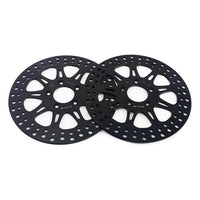 21×3.5 Front Dual Disc Wheel Rim Rotors Kit for Harley Touring Road Glide Electra Glide Ultra 1984-2008