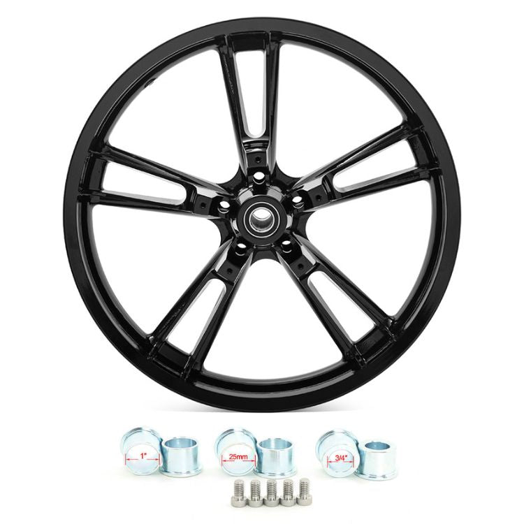 21x3.5 Front Dual Disc Enforcer Wheel for Harley Davidson Touring 2000-2007