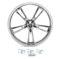 21x3.5 Front Dual Disc Enforcer Wheel for Harley Davidson Touring 2000-2007