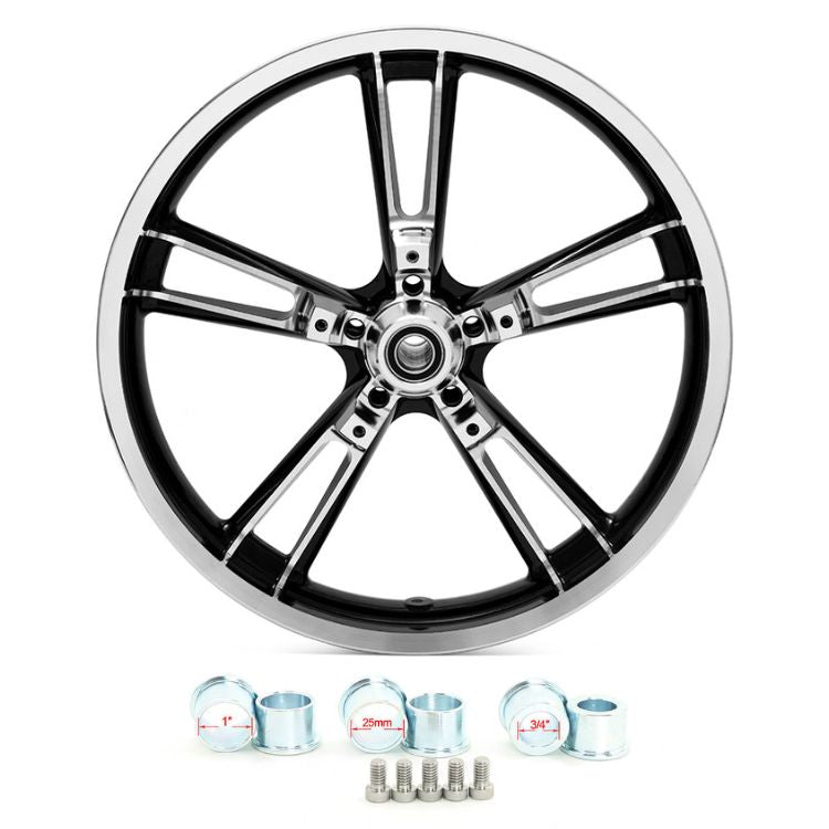 21x3.5 Front Dual Disc Enforcer Wheel for Harley Davidson Touring 2000-2007