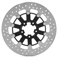 2pcs 11.8 Inch Front Brake Disc Rotors for Harley Davidson Touring FLHTCUSE Electra Glide Ultra Classic CVO 1800 2009-2013