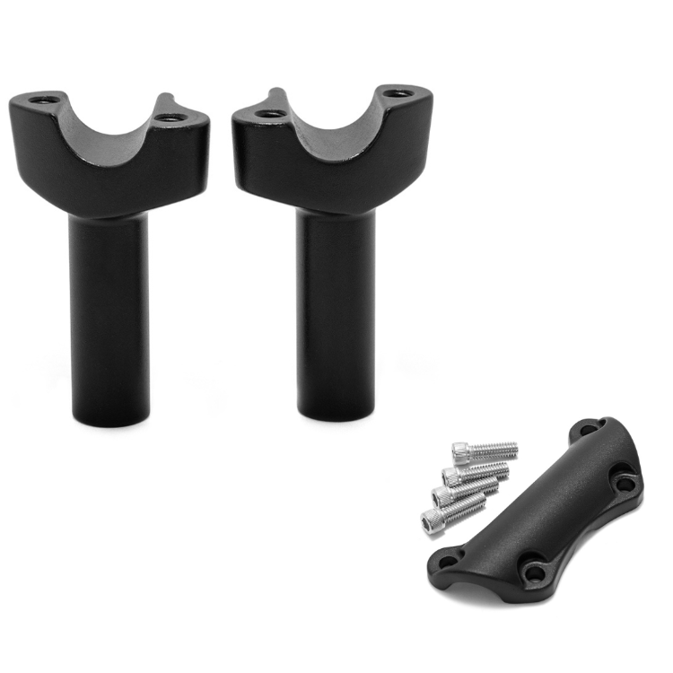 3.5 / 4 Inch Aluminum Handlebar Riser For Harley Sportster Dyna Softail 1996-2019