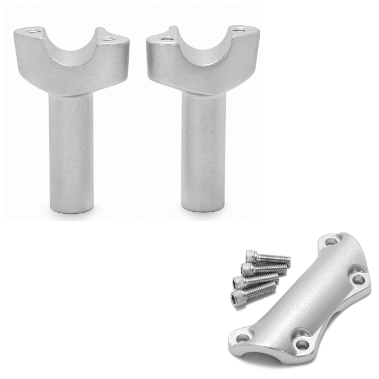 3.5 / 4 Inch Aluminum Handlebar Riser For Harley Sportster Dyna Softail 1996-2019