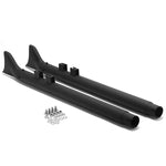 33" 36" 39" 42" Fishtail Mufflers Exhaust Pipes Dual for Harley-Davidson Touring 1995-2016