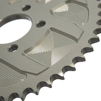 47T Hard Anodized Rear Sprocket for Harley Davidson Dyna Speed 1994-2017 / Lower Rider S ST 2020-2024 / M8 softail 2018-2024 / Sportster 1200 883 1994-2022