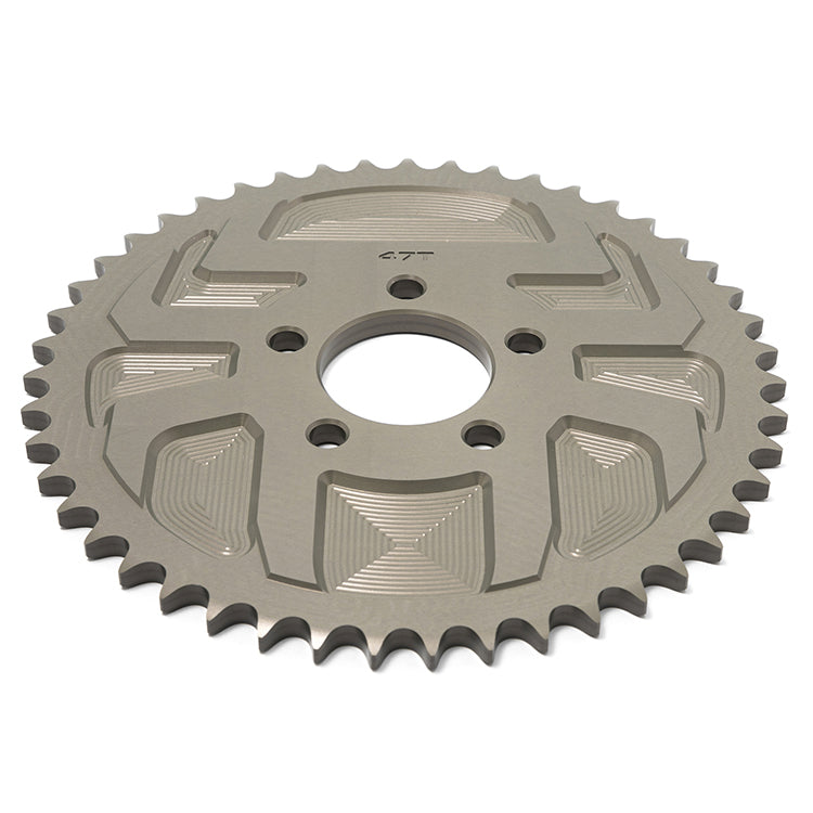 47T Hard Anodized Rear Sprocket for Harley Davidson Dyna Speed 1994-2017 / Lower Rider S ST 2020-2024 / M8 softail 2018-2024 / Sportster 1200 883 1994-2022