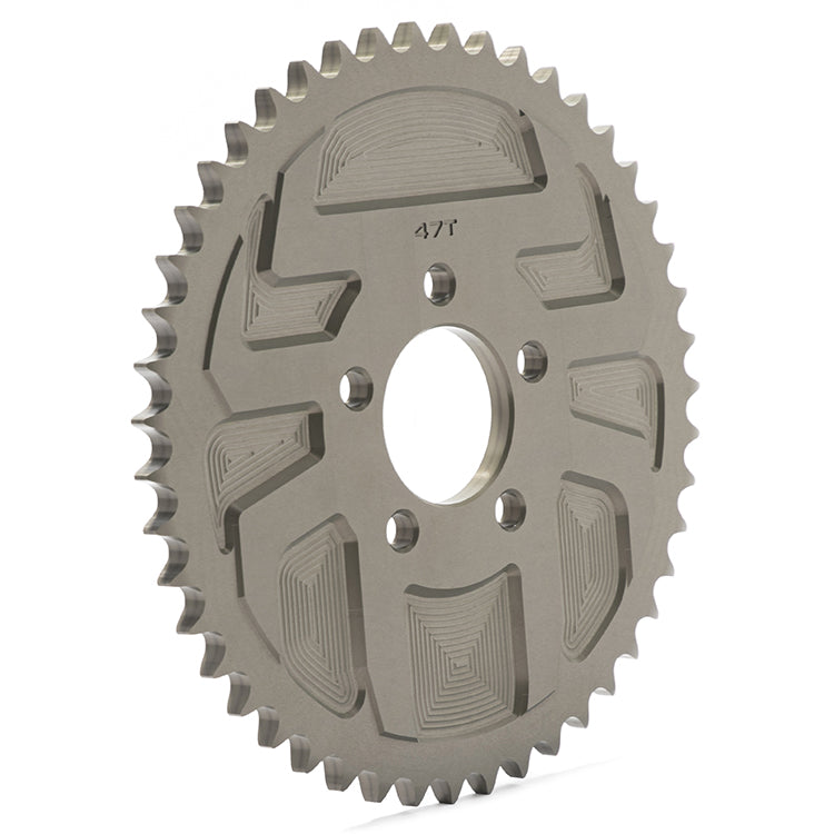 47T Hard Anodized Rear Sprocket for Harley Davidson Dyna Speed 1994-2017 / Lower Rider S ST 2020-2024 / M8 softail 2018-2024 / Sportster 1200 883 1994-2022