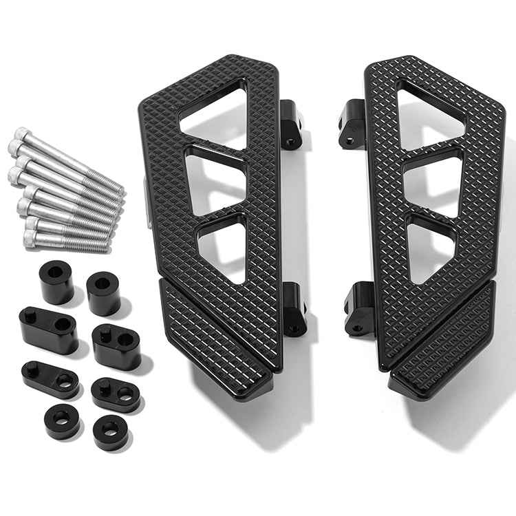 Adjustable Foot Pegs Set Fit for Harley-Davidson Touring CVO Road Glide 2018-2022 / Electra Glide Classic 1987-2013 Replaces 50502250 / 50502251