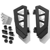 Adjustable Foot Pegs Set Fit for Harley-Davidson Touring CVO Road Glide 2018-2022 / Electra Glide Classic 1987-2013 Replaces 50502250 / 50502251