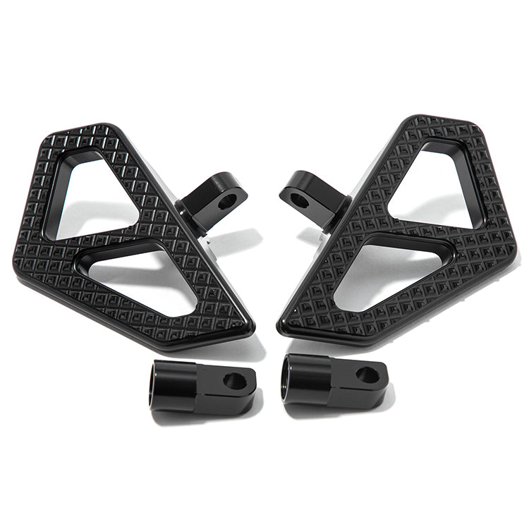 Adjustable Foot Pegs Set with Offset Brackets for Harley-Davidson Touring Road King Special FLHRXS 17-24 / Street Glide Special FLHXS 17-23 / Road Glide FLTRX 15-27