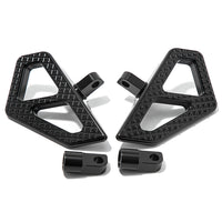 Adjustable Foot Pegs Set with Offset Brackets for Harley-Davidson Touring Road King Special FLHRXS 17-24 / Street Glide Special FLHXS 17-23 / Road Glide FLTRX 15-27