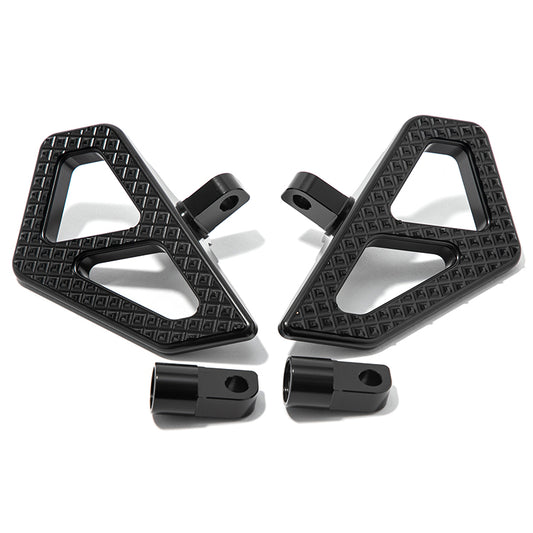 Adjustable Foot Pegs Set with Offset Brackets for Harley-Davidson Touring Road King Special FLHRXS 17-24 / Street Glide Special FLHXS 17-23 / Road Glide FLTRX 15-27