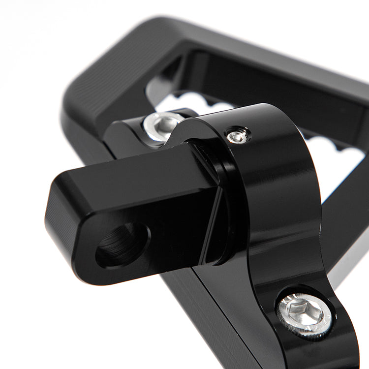 Adjustable Foot Pegs Set with Offset Brackets for Harley-Davidson Touring Road King Special FLHRXS 17-24 / Street Glide Special FLHXS 17-23 / Road Glide FLTRX 15-27
