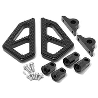 Adjustable Foot Pegs Set with Offset Brackets for Harley-Davidson Touring Road King Special FLHRXS 17-24 / Street Glide Special FLHXS 17-23 / Road Glide FLTRX 15-27