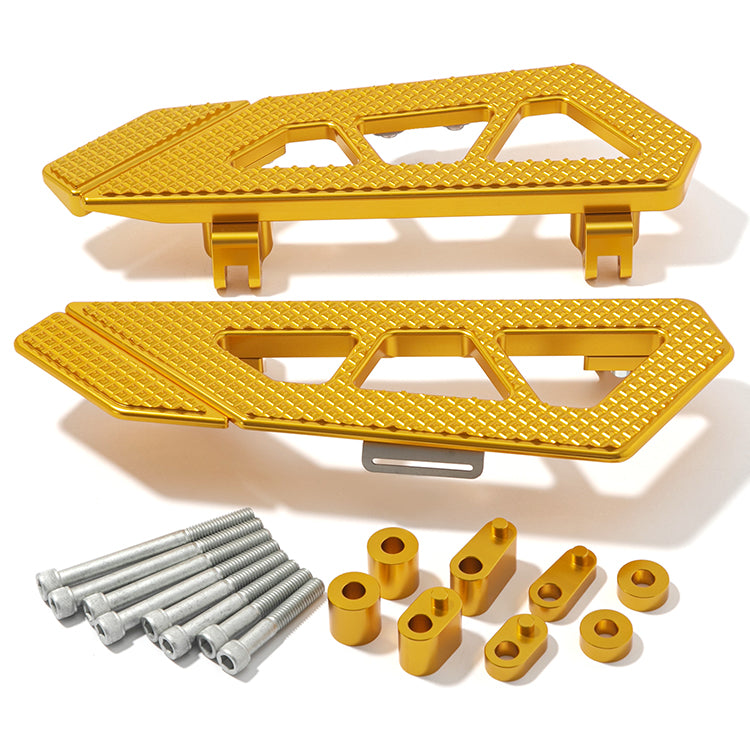 Adjustable Foot Pegs Set Fit for Harley-Davidson Touring CVO Road Glide 2018-2022 / Electra Glide Classic 1987-2013 Replaces 50502250 / 50502251