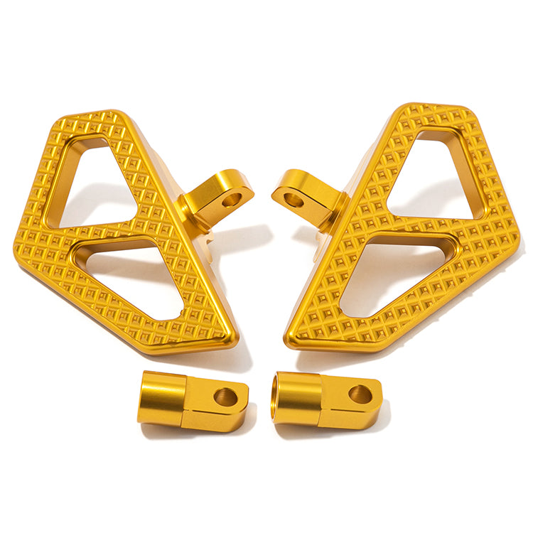 Adjustable Foot Pegs Set with Offset Brackets for Harley-Davidson Touring Road King Special FLHRXS 17-24 / Street Glide Special FLHXS 17-23 / Road Glide FLTRX 15-27