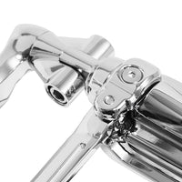 Universal Adjustable Highway Foot Pegs For Harley Davidson All Models with 7/8" 1" 1.25" Guard Bar