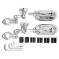 Universal Adjustable Highway Foot Pegs For Harley Davidson All Models with 7/8" 1" 1.25" Guard Bar