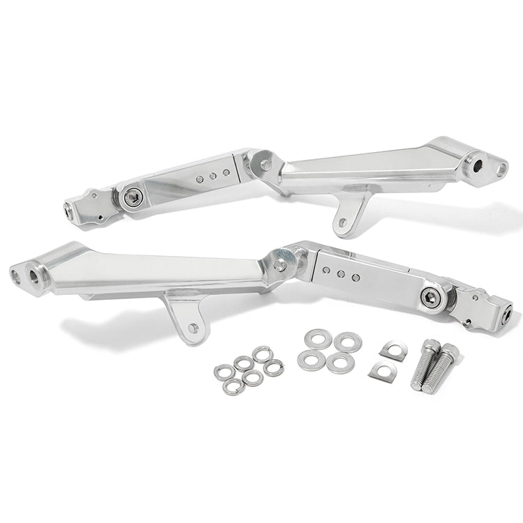 Aluminum Adjustable Highway Peg Mounts for Harley Davidson Touring Models 2009-UP