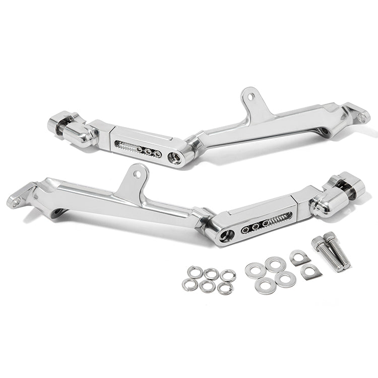 Aluminum Adjustable Highway Peg Mounts for Harley Davidson Touring Models 2009-UP