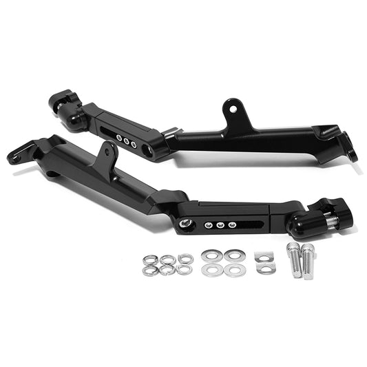 Aluminum Adjustable Highway Peg Mounts for Harley Davidson Touring Models 2009-UP