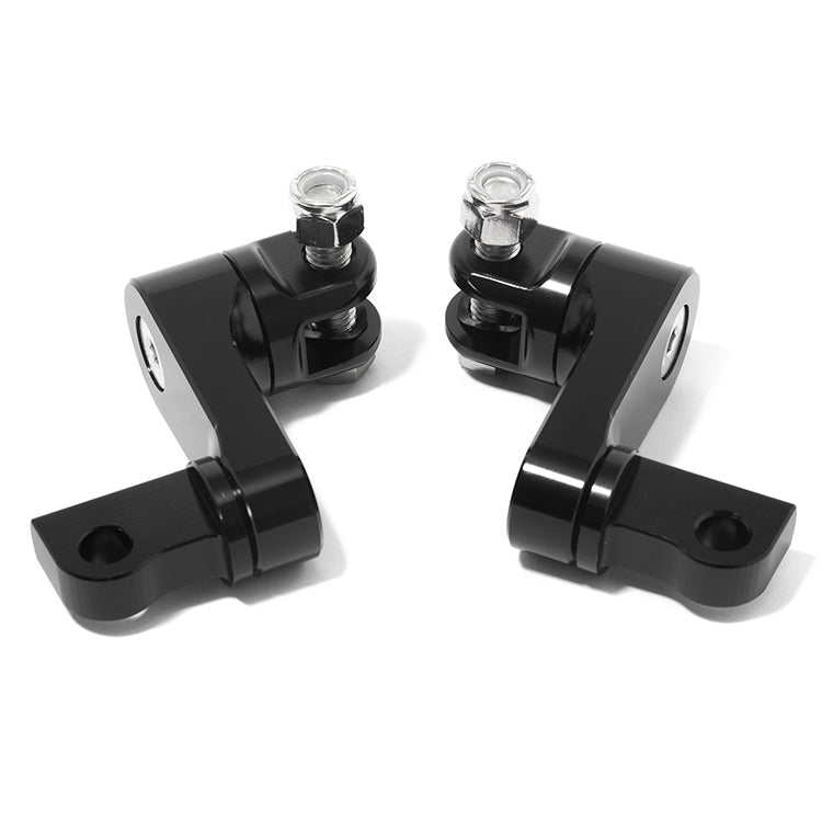 Aluminum Foot Peg Extensions Footpegs Male Mount for Harley Davidson Sportster Softail Dyna