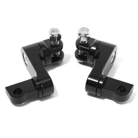 Aluminum Foot Peg Extensions Footpegs Male Mount for Harley Davidson Sportster Softail Dyna