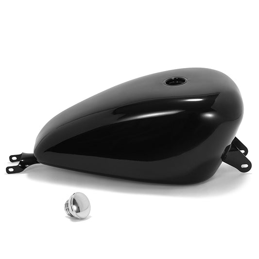 Black Fuel Gas Tank Fit For Harley Davidson Sportster XL Models 2007-2023
