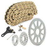 23T Front 48T Rear Chain Drive Sprocket Conversion Kit for Harley Sportster 2000-Up