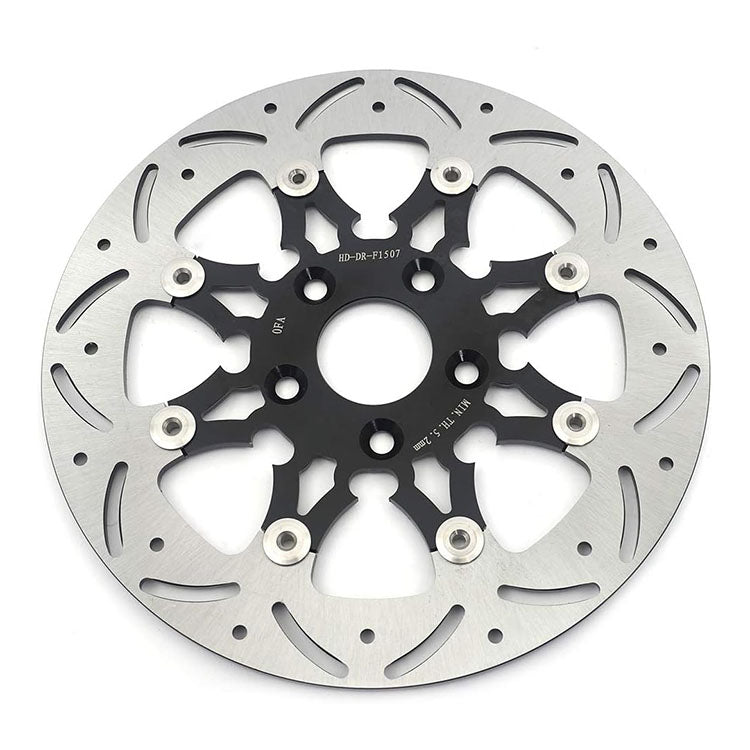 For Harley Davidson Softail FXST FXSTB FXSTC FXSTS FLST FLSTC(Alloy Hub) Late 1987-1999 11.5 Inch Front Rear Brake Rotors Pads