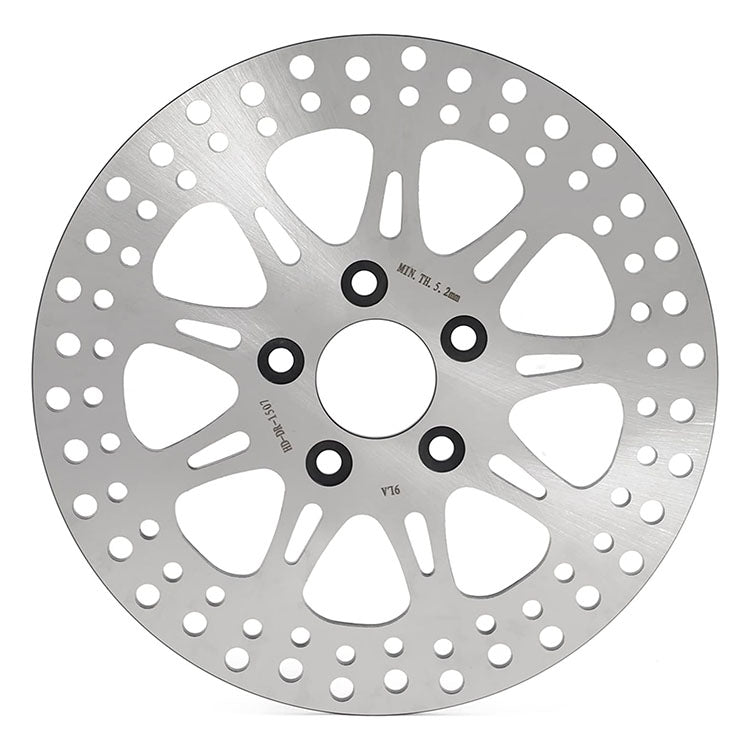 For Harley Davidson Softail FXST FXSTB FXSTC FXSTS FLST FLSTC(Alloy Hub) Late 1987-1999 11.5 Inch Front Rear Brake Rotors Pads