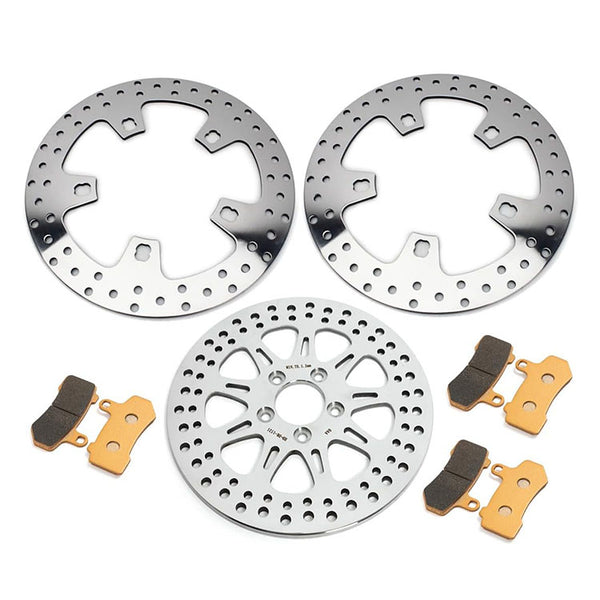 thumbnail image 2 of 2PCS 11.8" Front Brake Rotors For Harley Touring Models 2 of 13