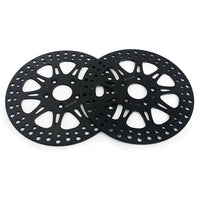 For Harley Davidson Dyna FXD FXDL FXDWG FXR FXRS FXRT FXRD FXLR Late 1987-1999 11.5 Inch Front Rear Brake Rotors Pads
