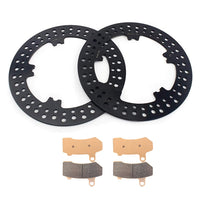 For Harley Davidson VRSCF V-Rod Muscle 2009-2017 11.8 Inch Front Brake Rotors Pads