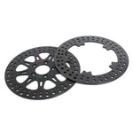 For Harley Dyna FLD Switchback 2012-2016 / FXD Super Glide 2008-2010 / FXDL Low Rider 2008-2013 11.8" Front 11.5" Rear Brake Rotors Pads