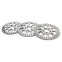 For Harley Sportster XL883R Roadster (Cast Wheel) 2011-2013 11.5 Front 10.2 Rear Brake Rotors Pads