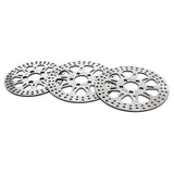 For Harley Sportster XL883R Roadster (Cast Wheel) 2011-2013 11.5" Front 10.2" Rear Brake Rotors Pads