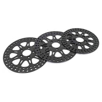 For Harley Sportster XL883R Roadster (Cast Wheel) 2011-2013 11.5 Front 10.2 Rear Brake Rotors Pads