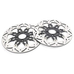 For Harley Sportster XL883R Roadster (Cast Wheel) 2011-2013 11.5" Front 10.2" Rear Brake Rotors Pads