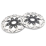 For Harley Sportster XL883R Roadster (Cast Wheel) 2011-2013 11.5" Front 10.2" Rear Brake Rotors Pads