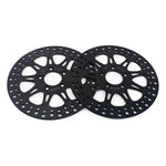 For Harley Sportster XL883R Roadster (Cast Wheel) 2011-2013 11.5" Front 10.2" Rear Brake Rotors Pads