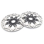 For Harley Davidson Dyna FXD FXDL FXDWG FXR FXRS FXRT FXRD FXLR Late 1987-1999 11.5" Front Rear Brake Rotors Pads