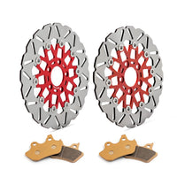 For Harley Dyna FXDBI Street Bob / FXDLI Low Rider / FXDWGI Wide Glide / FXDCI Super Glide Custom 2006-2007 11.8 Front 11.5 Rear Brake Rotors Pads